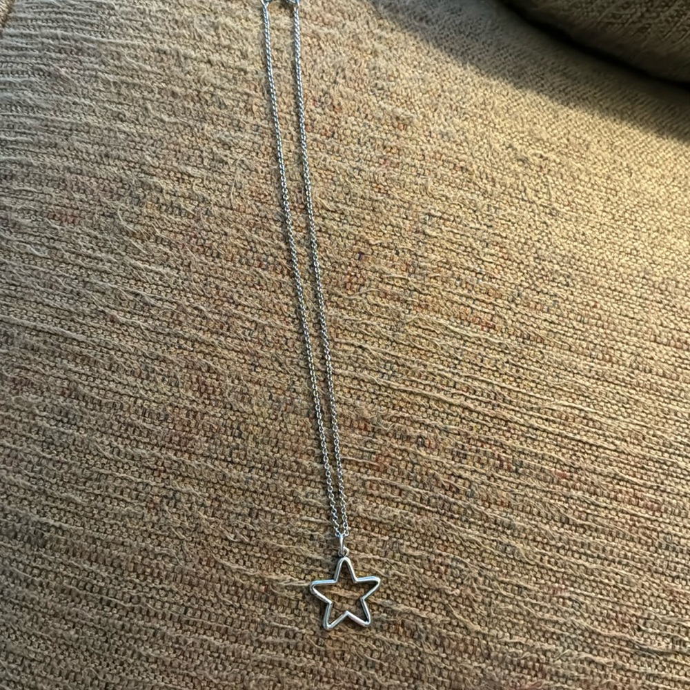 James Avery Star Changeable Charm Necklace